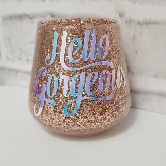 Other - 3/$20 Hello Gorgeous Glitter Makeup Brush Holder